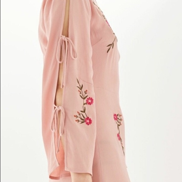 Topshop - Tokyo Embroidered midi dress - Picture 6 of 6